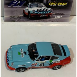 SLOT CAR FLY E2087 PORSCHE 911 -43 RALLY MILLE MIGLIA 1979 GULF SCHIZZI-FUGHETTA
