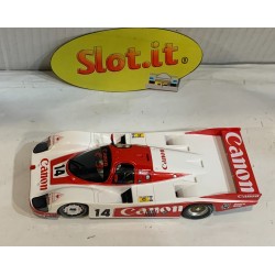 SLOT CAR SLOT.IT CA02B PORSCHE 956C -14 LE MANS 1983 CANON J.PALMER-J.LAMMERS