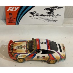 SLOT CAR FLY A2100AR PORSCHE 911 -5 RALLY SAFARI 1978 MARTINI B WALDEGARD