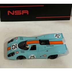 SLOT CAR NSR D0417SW PORSCHE 917 K -25 WINNER 1000Km SPA 1970 GULF DNF