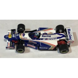SLOT CAR SCALEAUTO SC-6304 WILLIAMS RENAULT FW18 -6 F1  RACING 1995  DAMON HILL