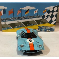 LE MANS MINIATURES 132098S/6M MIRAGE M1 -6 WINNER 6H.SPA 1967 GULF JACKY ICKX