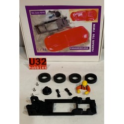 SLOT CAR BUM SLOT 4001 CARROCERIA + CHASIS FERRARI 750 TWIN