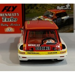 SLOT CAR FLY E2122 RENAULT 5 TURBO -25 RALLY CRITERIUM DES CEVENNES '82 DE MEYER