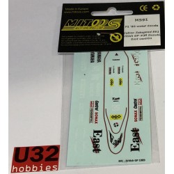 MITOOS M591 CALCA ZAKSPEED 891 F1 -35 1980 BRITISH GP SUZUKI PARA F1 NSR 1/32