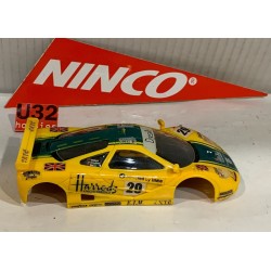 NINCO CARROCERIA  McLAREN F1 GTR  -29   HARRODS   WALLACE-GROUILLARD-BELL D.