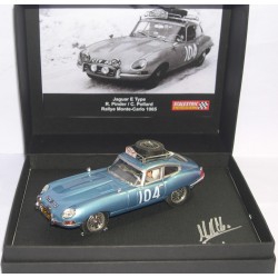SCALEXTRIC PASSION SP031 JAGUAR E TYPE -104 RALLY MONTE CARLO 1965 R.PINDER