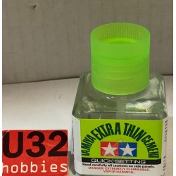 TAMIYA 87182 PEGAMENTO EXTRA EXTRA LIQUIDO CON PINCEL 40ML
