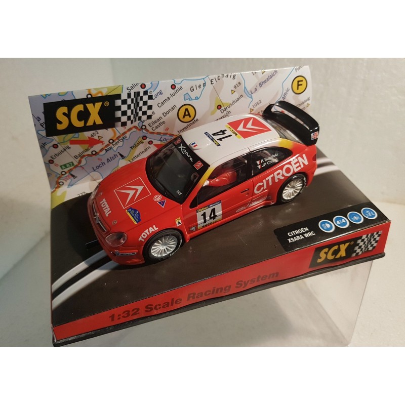 qq 60740 SCX CITROEN XSARA WRC R COSTA BRAVA 01 -14 BUGALSKI CAPO LISO  6074 *