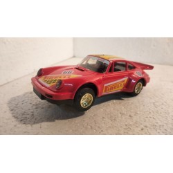 qq SLOT CAR C 413 SCALEXTRIC UK PORSCHE 911 -66 "PIRELLI" ROJO C-413  C 413 *