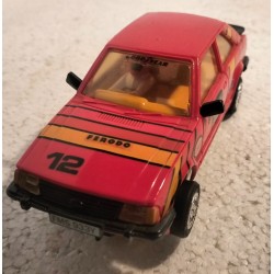 qq SLOT CAR C 341 SCALEXTRIC UK FORD ESCORT XR3i -12 RED C-341  C 341 *