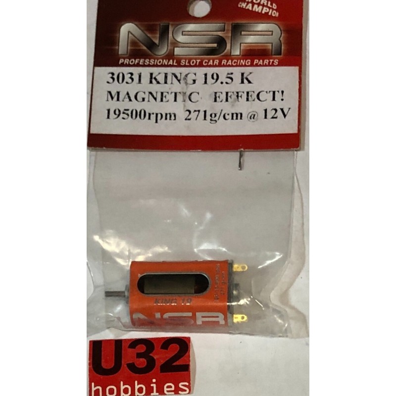 NSR 3031 MOTOR KING 19.5 K MAGNETIC EFFECT 19500rpm 271g/cm 12v