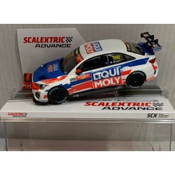 SLOT CAR SCX SCALEXTRIC ADVANCE E10556S300 AUDI RS3 LMS TCR. -999 LIQUI MOLY