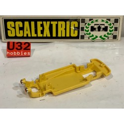 SCALEXTRIC EXIN VINTAGE CHASIS  SEAT 600 TC AMARILLO