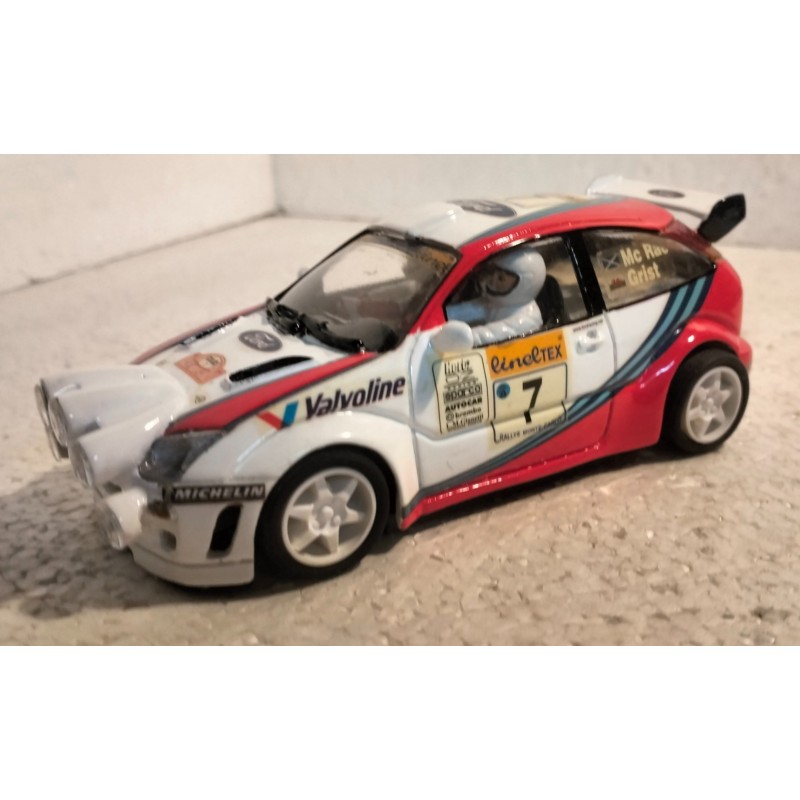 qq TEAM SLOT (RESINA) FORD FOCUS WRC R MONTECARLO 1999 -7 McRAE  sin motor*