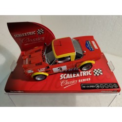 qq 6189 SCALEXTRIC FIAT 124 SPIDER III COSTA BRAVA HISTORICS 2006 LTED EDITION *