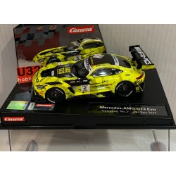 SLOT CAR CARRERA EVOLUTION 27819 MERCEDES AMG GT3 EVO -2 SPA 2024 GETSPEED