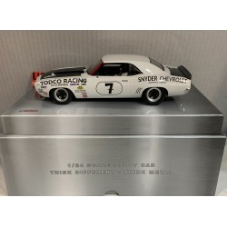 SLOT CAR BRM-198 1/24 CHEVROLET CAMARO Z28 -7 TRANS-AM 1969 MICHIGAN C.FISHER