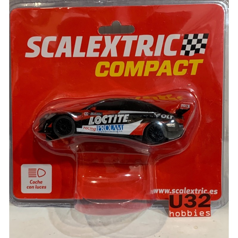SLOT CAR SCX SCALEXTRIC COMPACT C10577S300 AUDI RS3  LMS TCR CORONEL