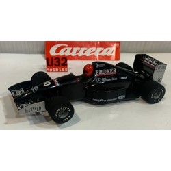 SLOT CAR CARRERA EXCLUSIV 20417 SAUBER MERCEDES BENZ -30 BROKER 1/24