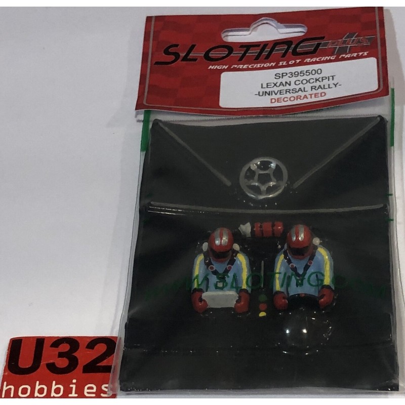 SLOTING PLUS SP395500 INTERIOR RALLY UNIVERSAL DECORADO LEXAN