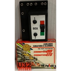 SLOT CAR POLISTIL CHAMPION 175  A208 MANDO SEMAFORO Y SCAMBIO