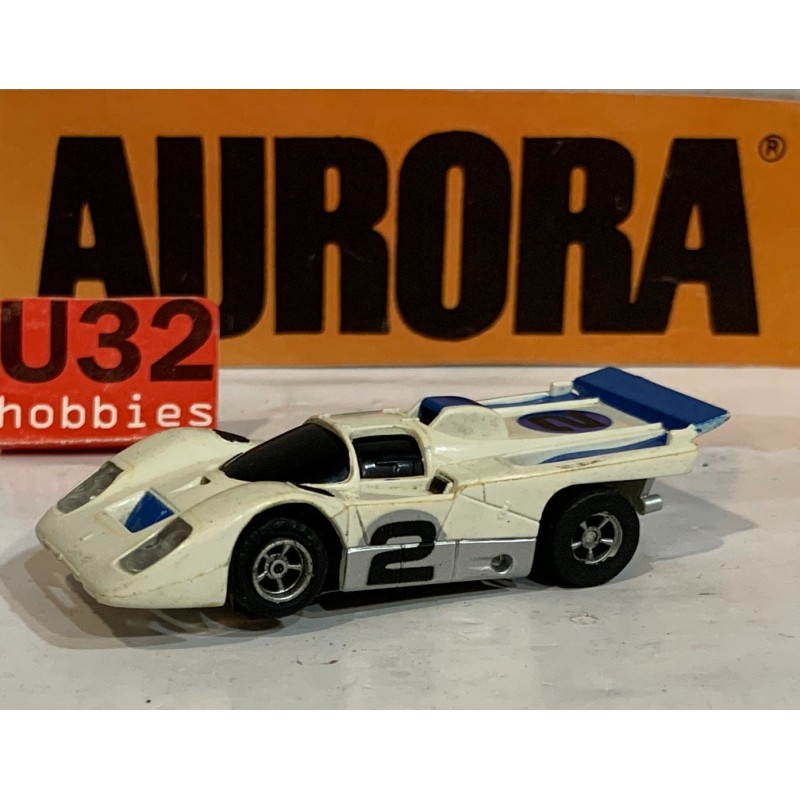 SLOT CAR AURORA AFX 1799 FERRARI 512M -2 BLANCO