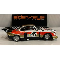 SLOT CAR RACER SIDEWAYS SW86 BMW 3.5 CSL Gr.5 -45 24H.LE MANS 1976 HERMELITE