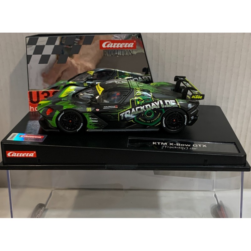 SLOT CAR CARRERA EVOLUTION 27778 KTM X-BOW GTX TRACKDAY 1 DE H.SLLJEHAUG