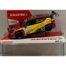 SLOT CAR SCX SCALEXTRIC U10559S300 CUPRA LEON -3 COMPETITION ZERO METANO