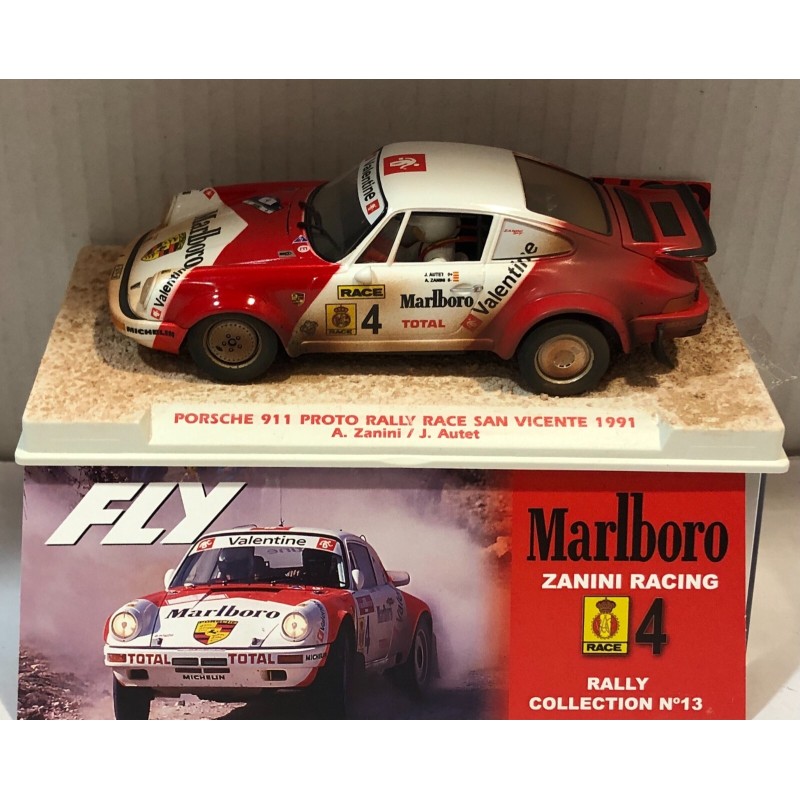 FLY E2054AR PORSCHE 911 PROTO -4 RALLY S.VICENTE'91 A.ZANINI-J.AUTET EFEC.BARRO