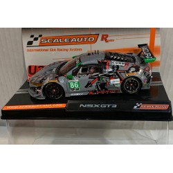 SLOT CAR SCALEAUTO SC-6346R HONDA NSX GT3 -86 24H DAYTONA 2018