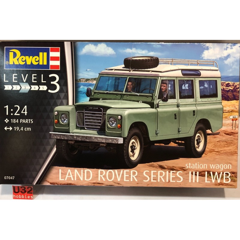 REVELL 07047 KIT 1/24 LAND ROVER SERIES III LWB STATION WAGON