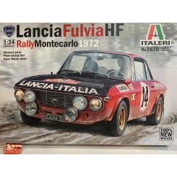 ITALERI 3670 KIT 1/24 LANCIA FULVIA HF RALLY MINTE CARLO 1972
