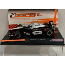 SLOT CAR SCALEAUTO SC-6387 McLAREN MP4/13 -7 F1 1998 DAVID COULTHARD