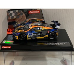 SLOT CAR CARRERA EVOLUTION 27826 AUDI R8 LMS GT3 EVOII -23 LAND MOTORSPORT