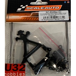 SCALEAUTO SC-6529AHD SOPORTE MOTOR ANGLEWINDER RT4 OFFSET 1.00mm GT LMP HARD
