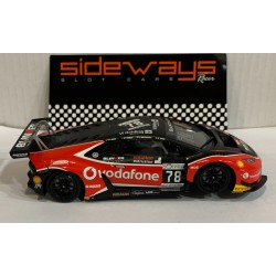 SLOT CAR RACER SIDEWAYS SWCAR01E LAMBORGHINI HURACAN GT3 -78 TEAM BARWELL