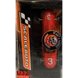 SLOT CAR SCALEAUTO SC-7140 AUTO UNION TYPE C -6 F1 1936 DECO.ARTESANAL 1/24