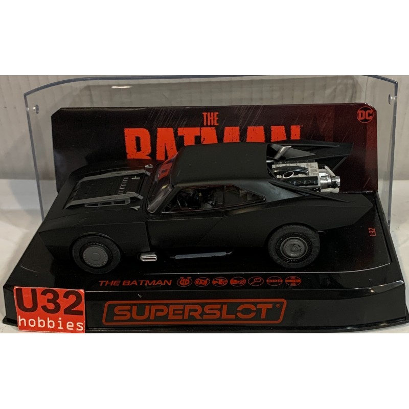 SLOT CAR SCX SUPERSLOT H4442 BATMOBILE THE BATMAN 2022 SCALEXTRIC UK