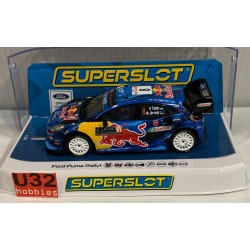 SLOT CAR SCX SUPERSLOT H4501 FORD PUMA WRC -8 RALLY MONTE CARLO SCALEXTRIC UK