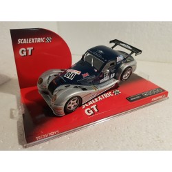 qq SLOT CAR SCX SCALEXTRIC 6315 MORGAN AERO 8 24h LE MANS '04 -80 -BLACK GRILL *