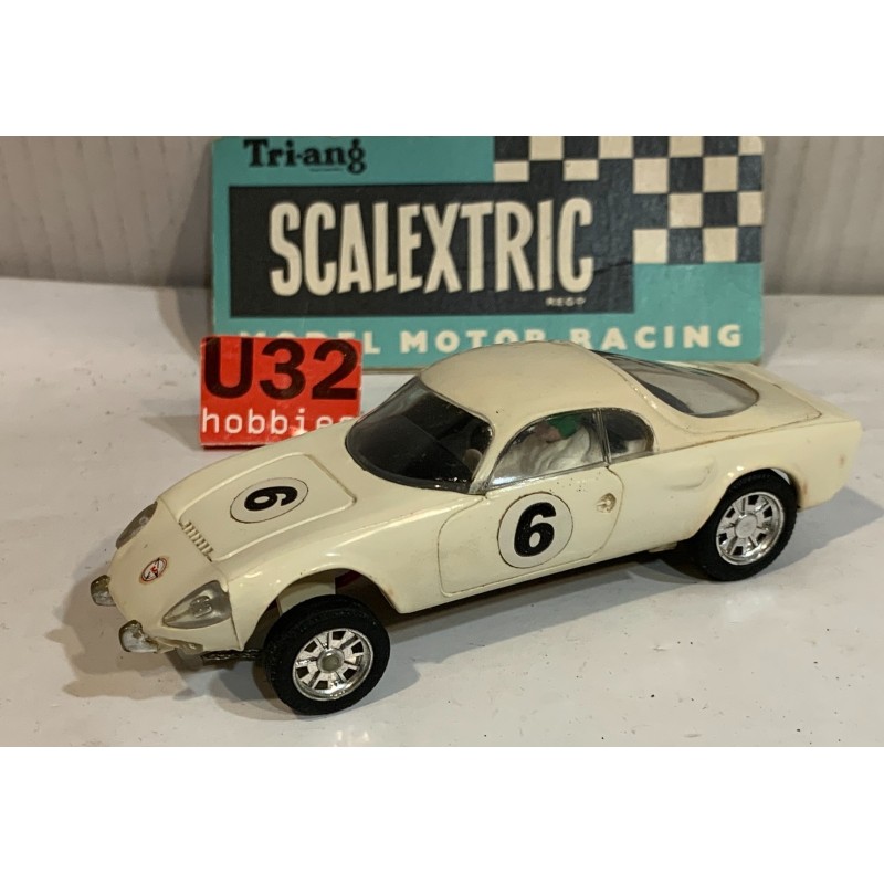 SLOT CAR SCX TRIANG SCALEXTRIC C-12 MATRA JET -6 BLANCO