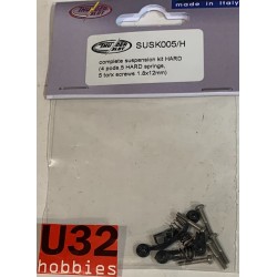 THUNDERSLOT SUSK005/H KIT SUSPENSION COMPLETA CON TOPES 5 MUELLES 5 TORNILLOS