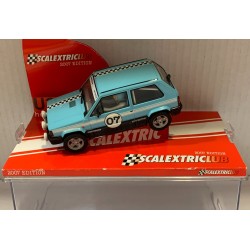 SLOT CAR SCX SCALEXTRIC 6241 SEAT PANDA 45 -07 CLUB SCALEXTRIC 2007 LTED. EDIT.