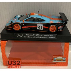 SLOT CAR SLOT.IT CA10D McLAREN F1 GTR -41 LE MANS 1997 P.H.RAPHANEL-J.M.GOUNON