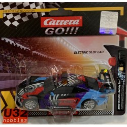 SLOT CAR  CARRERA GO!!! 64247 BMW M4 GT3 SAFETY CAR