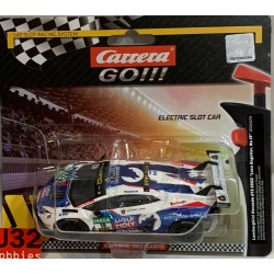 SLOT CAR  CARRERA GO!!! 64276 LAMBORGHINI HURACAN GT3 EVOII -19 LUCA ENGSTLER