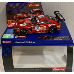SLOR CAR CARRERA DIGITAL 32038 MERCEDES AMG GT3 -50 SPA LIMITED EDITION 2024