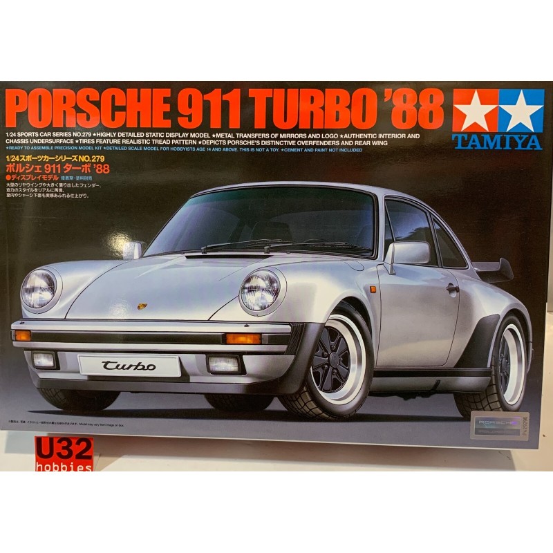 TAMIYA 24279 KIT 1/24 PORSCHE 911 TURBO 1988